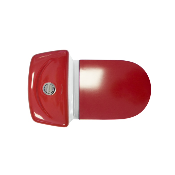 Унитаз-компакт Sanita luxe Best Color Red с микролифтом BSTSLCC07110522 - 3