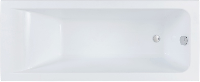 Акриловая ванна STWORKI Стокгольм 180x80 с каркасом, прямоугольная, российская, пристенная, встраиваемая 270056 - 0