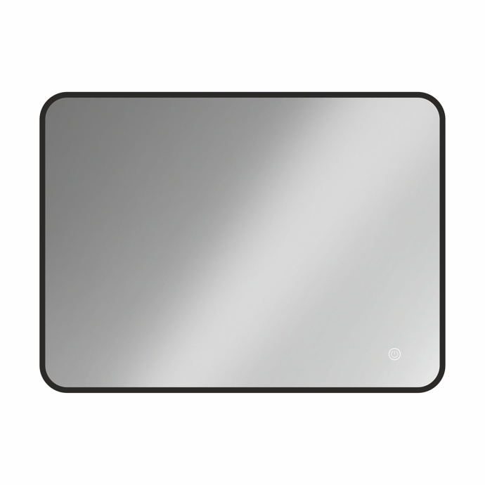Зеркало Vincea 100х80 черное с подсветкой VLM-3VC100B - 0