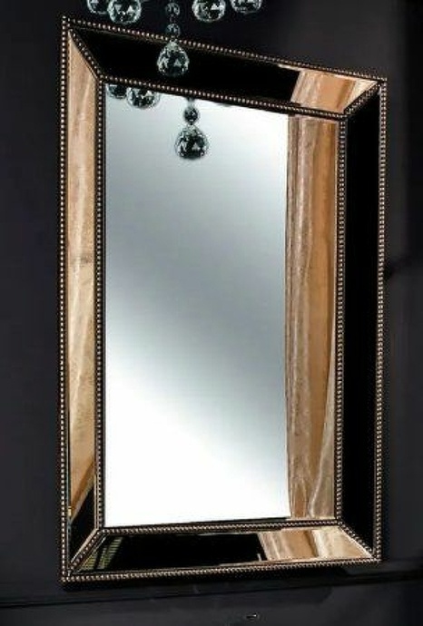 Зеркало Armadi Art Vogue 70х100 с зеркальной рамой 529/1 - 1
