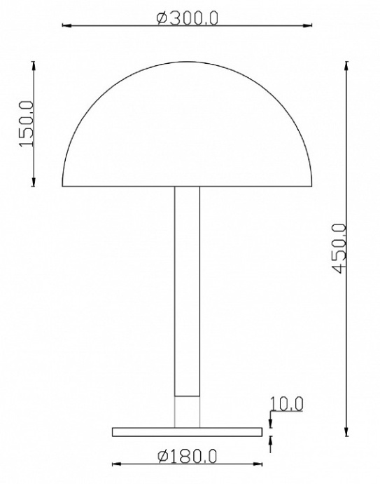 Настольная лампа Maytoni Ray Z012TL-L8B3K - 2