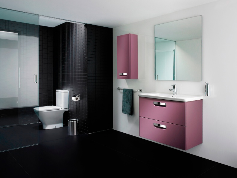 Мебель для ванной Roca Gap 80 фиолетовая - 3