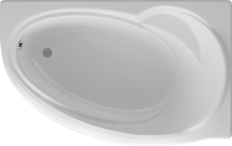 Акриловая ванна Акватек Бетта 170 R, с фронтальным экраном BET170-0000100 - 0