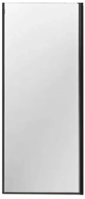Боковая стенка Vincea Slim Soft 100х200 профиль черный стекло прозрачное VSG-1SS100CLB - 0