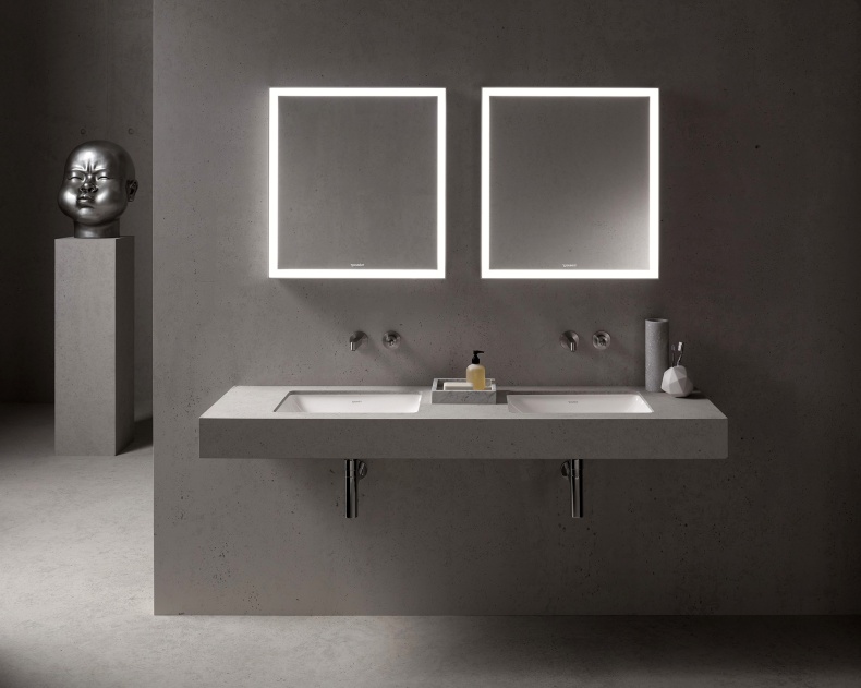 Зеркало в ванную Duravit L-Cube 65 см  LC738000000 - 2