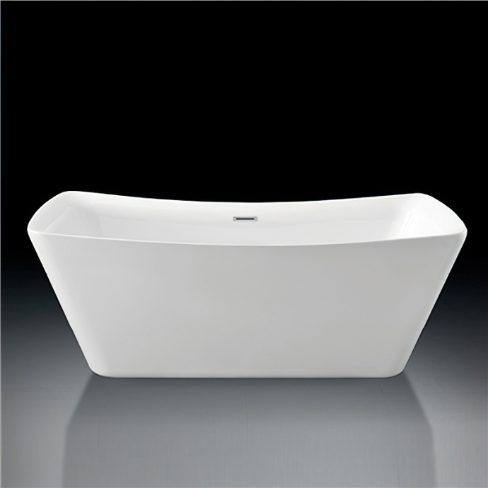Акриловая ванна Aquatek Верса 178x80 белый с ножками и сливом-переливом  AQ-4880 - 2