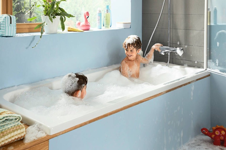 Душевая стойка Hansgrohe Croma 27687000 для ванны с душем, с термостатом - 3