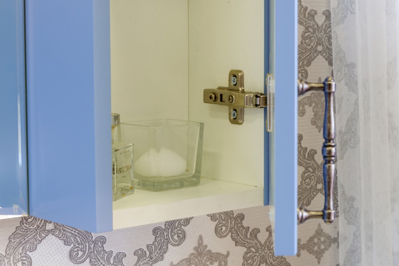 Мебель для ванной Sanflor Глория 105 голубая - 5