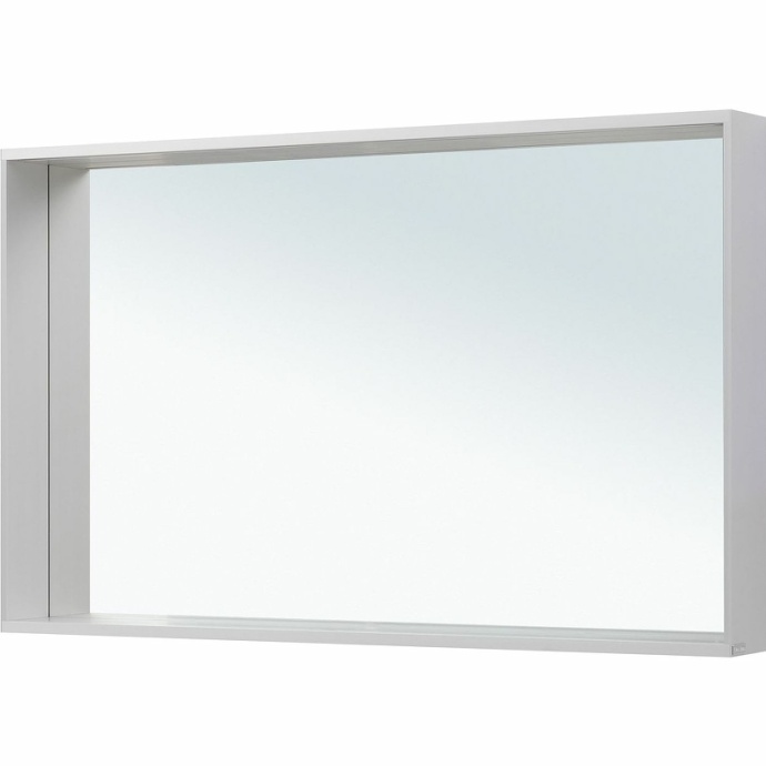Зеркало Allen Brau Reality 120 с подсветкой серебро матовый 1.32021.02 - 0
