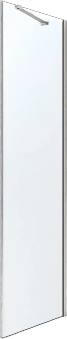 Боковая стенка Vincea Extra 100х200 хром стекло прозрачное VSG-1E100CL - 0