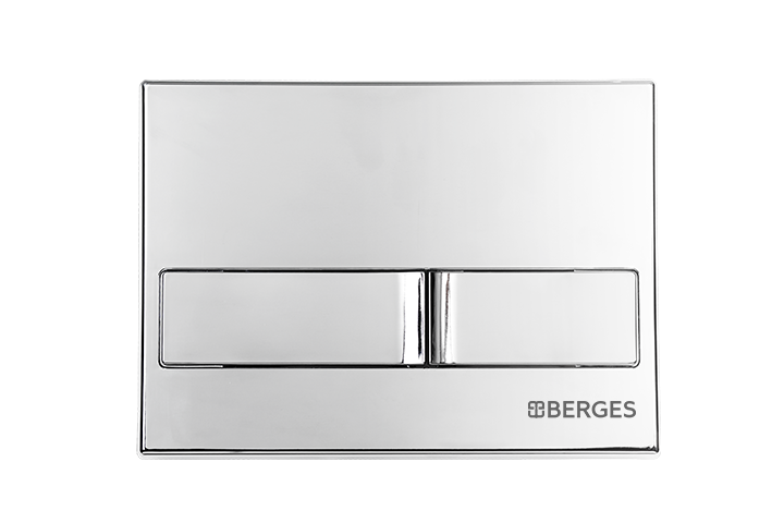 Комплект Berges Wasserhaus Novum кнопка хром 043233 - 4