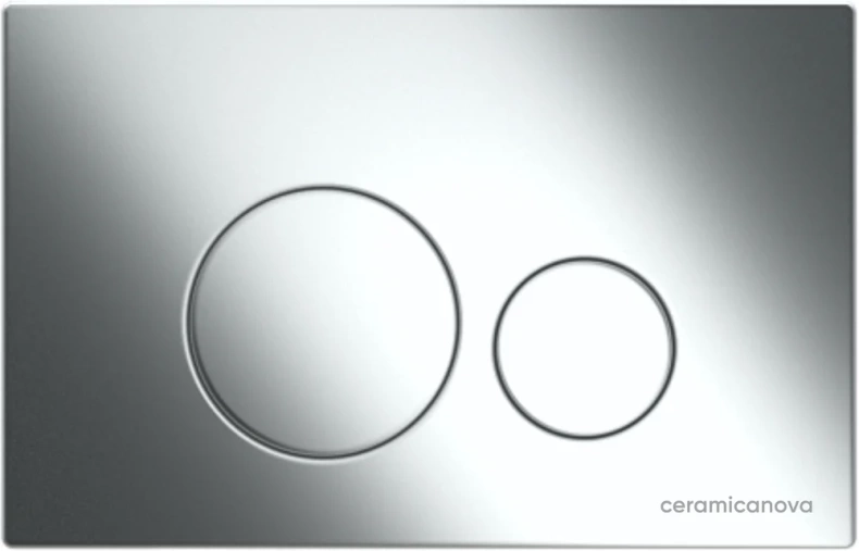 Система инсталляции для унитазов Ceramica Nova Envision с кнопкой Round хром CN1001CH - 1