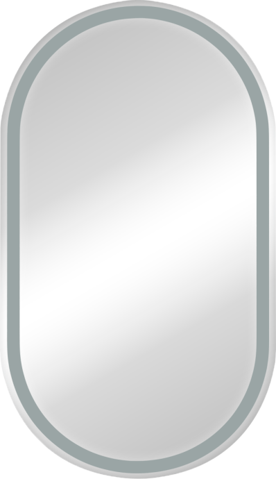 Комплект  Раковина STWORKI моноблок Ноттвиль 51 + Зеркало-шкаф STWORKI Мальмё МВК074 45, с подсветкой, белый, прямоугольный, навесной, овальный, в сти 560961 - 5