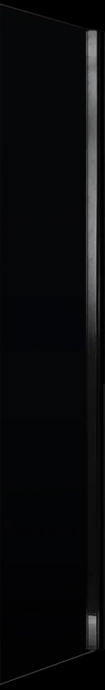 Боковая стенка Vincea Lugano 90х195 черная стекло тонированное VSG-1L900CGB - 0