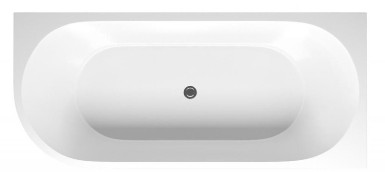 Акриловая ванна Aquanet Elegant B 260055 180, белая матовая 3806-N-MW - 0
