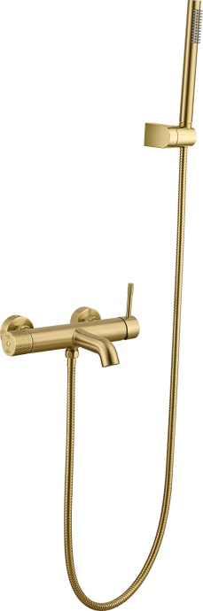 Смеситель Boheme Uno 463-MG для ванны с душем, matt gold - 1