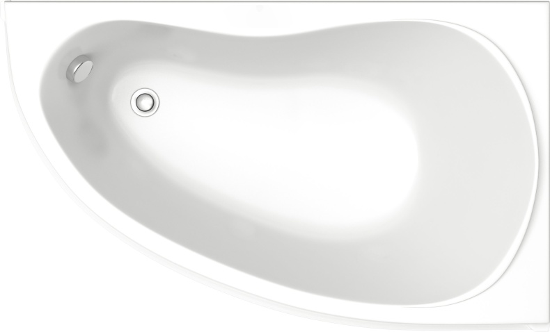Акриловая ванна Bas Алегра 150 см R В 00002 - 0