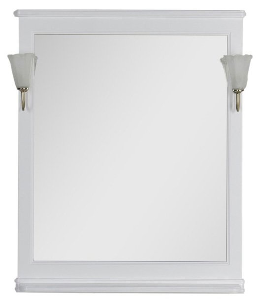 Зеркало Aquanet Валенса 80 белое 180151 - 2