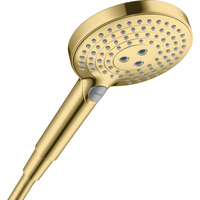 26530990 HG Raindance Select S 120 3jet ручной душ полир,золото - 0