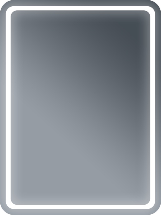 Зеркало Бриклаер Эстель-1 60 с подсветкой 4627125414213 - 6