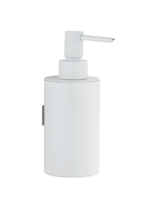 Дозатор для жидкого мыла настенный Boheme Uno белый матовый 10977-MW - 0