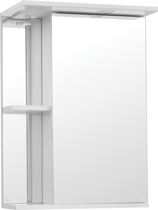 Зеркало-шкаф Style Line Эко Стандарт Николь 50/С белый ЛС-00000116 - 3