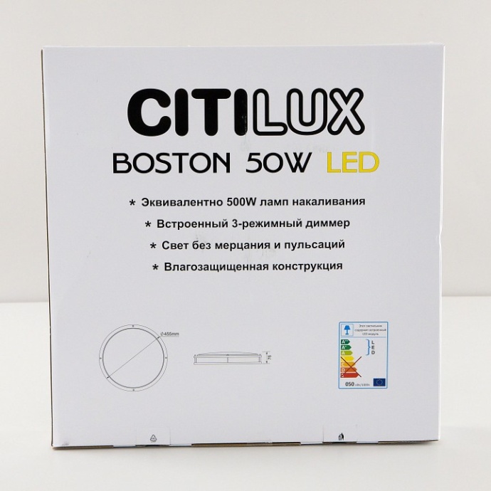 Потолочный светодиодный светильник Citilux Бостон CL709505N - 6