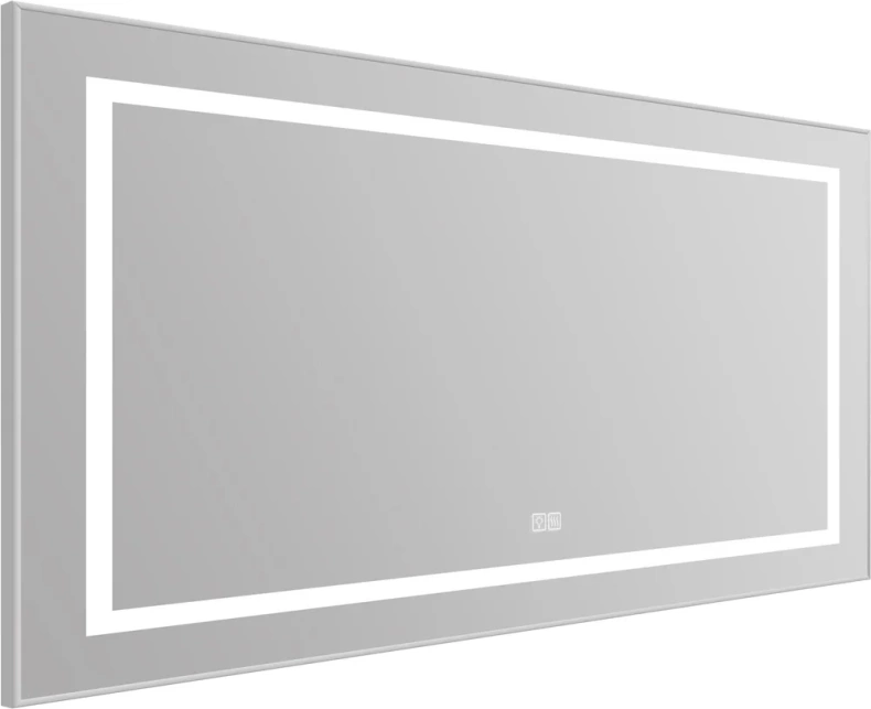 Зеркало BelBagno Kraft 108.5х68.5 с подсветкой, подогревом, хром  SPC-KRAFT-1085-685-TCH-WARM - 2