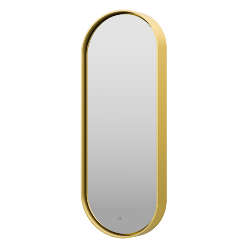 Зеркало Brevita Saturn 50x115 с подсветкой, золото  SAT-Dro1-050-gold - 2