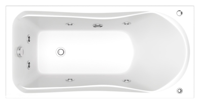 Акриловая ванна Bas Бриз 150 см с г/м ВГ00032 - 0