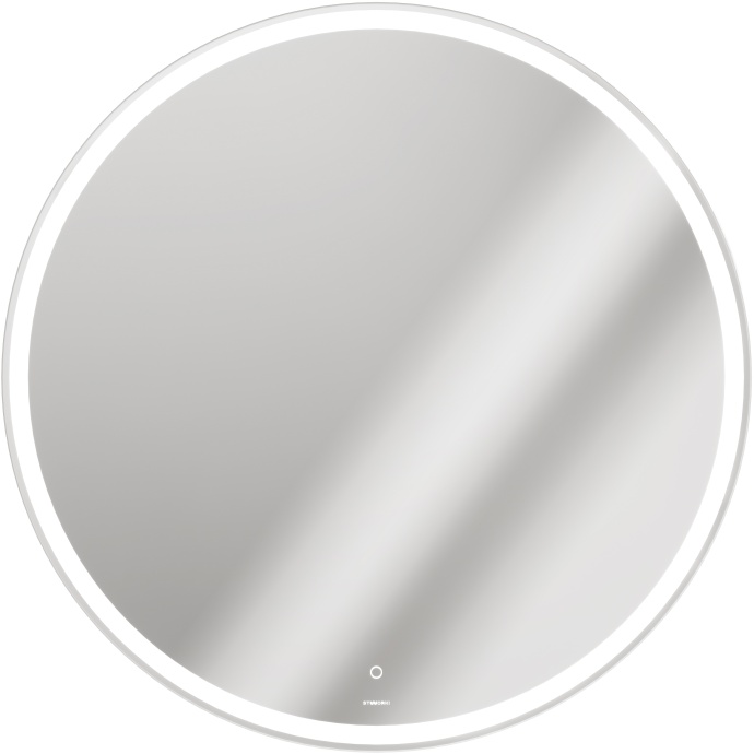 Зеркало круглое STWORKI Мальмё 100 с подсветкой, сенсор на зеркале, круглое, настенное, российское LED-00002463 - 3