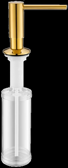 Дозатор для жидкого мыла Paulmark Decus золото D004-G - 0