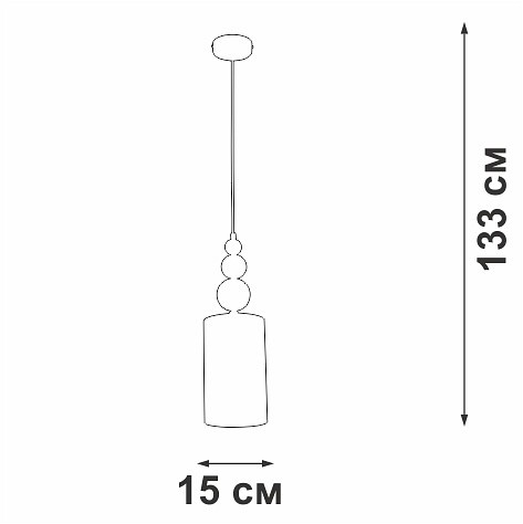 Подвесной светильник Vitaluce V2995 V2995-1/1S - 3