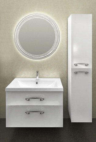 Зеркало в ванную Marka One BELLE 75 см (У26304) 4604613307875 - 2