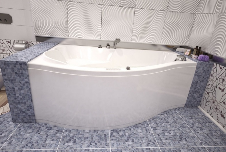Акриловая ванна Aquanet Palma 170x90 R 204023 - 1