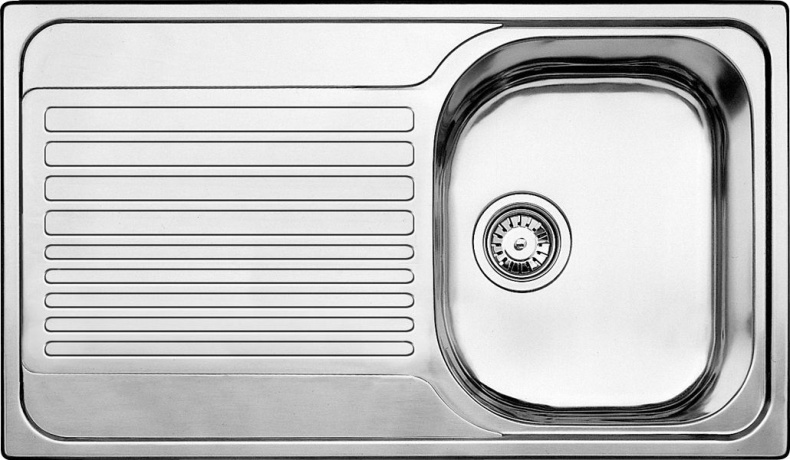Мойка кухонная Blanco Tipo 45 S сталь матовая 511942 - 0