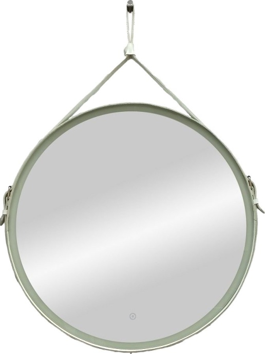 Зеркало Art&Max Milan 65 белый ремень AM-Mil-650-DS-F - 4