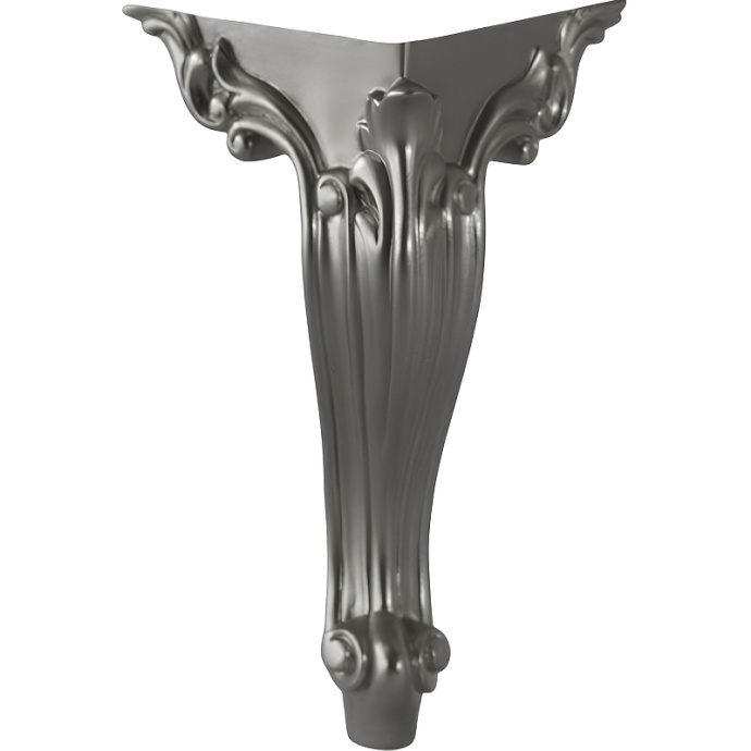 Ножки для тумбы Boheme Armadi Art NeoArt 35 серебро 855-SL h35 - 0