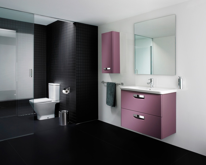 Мебель для ванной Roca Gap 70 фиолетовая - 3
