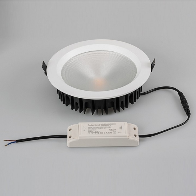 Встраиваемый светодиодный светильник Arlight LTD-220WH-Frost-30W Warm White 110deg 021070 - 3