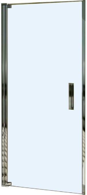 Душевая дверь в нишу Weltwasser WW600 600K1-80Х185 хром  10000002731 - 0