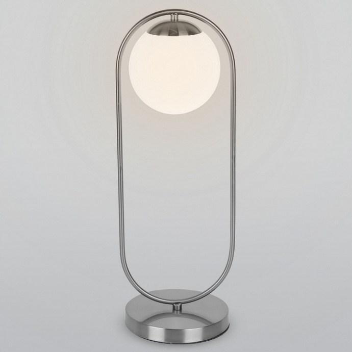Настольная лампа декоративная Eurosvet Ringo 01138/1 хром - 0