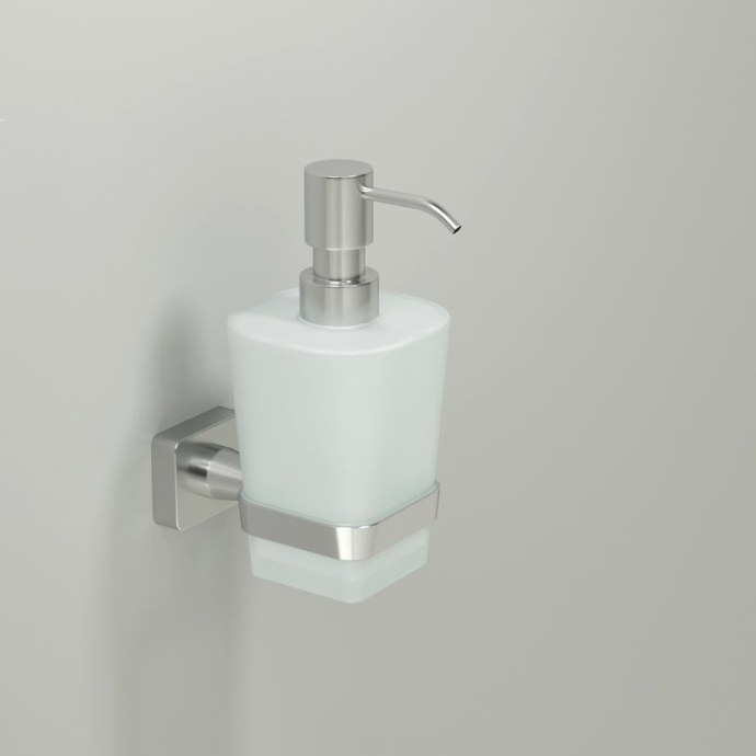 Дозатор для жидкого мыла Wasserkraft Rhin никель K-8799 - 1