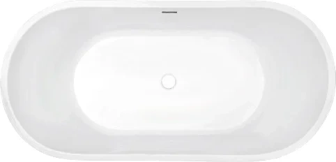 Акриловая ванна ABBER 150x80 белый  AB9203-1.5 - 0