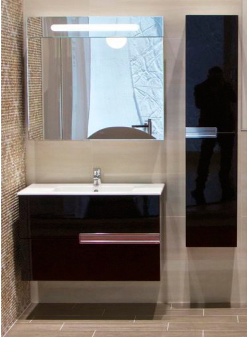 Мебель для ванной Roca Victoria Nord Black Edition 80 черная - 1