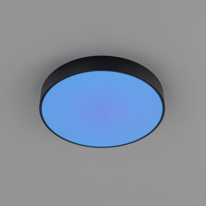 Потолочный светодиодный светильник с пультом ДУ Citilux Купер RGB Черный CL72470G1 - 2