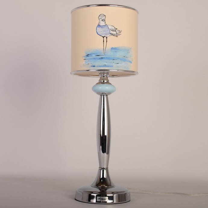 Настольная лампа декоративная Manne TL.7737-1BL TL.7737-1BL (птица) настольная лампа 1л - 0
