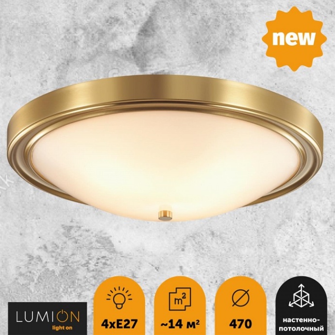 Настенно-потолочный светильник Lumion Vintage Nina 5259/4C - 2