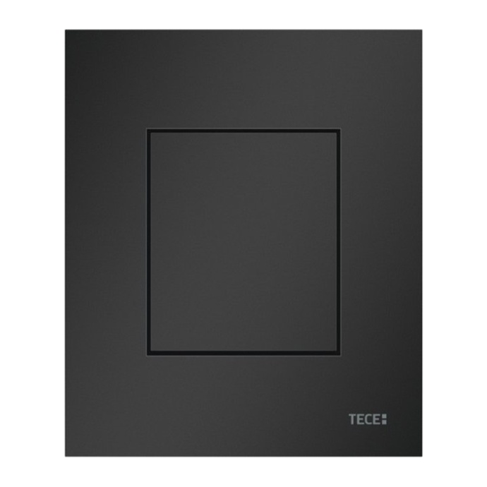 TECEnow Urinal. Панель смыва с клавишей, черная матовая 9242406 - 0