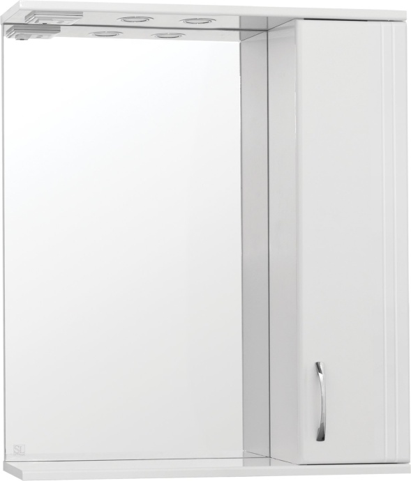Зеркало-шкаф Style Line Панда 75 см  ЛС-00000124 - 3